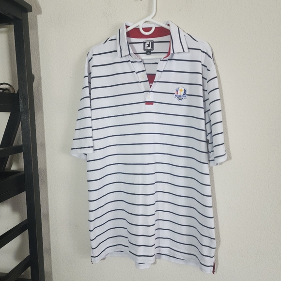 FootJoy Shirts Footjoy Rydercup Golf Polo Athletic Fit Xxl Bin 7